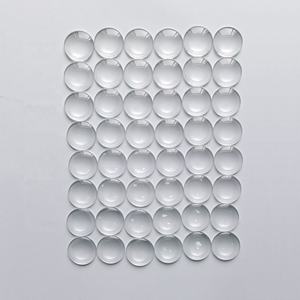 Pujiang Fábrica Barata Cúpula Transparente Cristal De Vidro Em Branco Sublimação Geladeira Ímã De Borracha Em Branco Foto Do Refrigerador Ímãs - Product Image 2