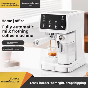 Machine à café expresso domestique haute pression avec mousseur à lait automatique, écran couleur intelligent, tout-en-un pour cappuccino et latte - Product Image 6