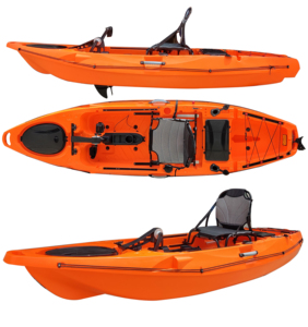 <span class=keywords><strong>Kayak</strong></span> de pêche à pédales avec siège individuel, système de propulsion à pédales, prix abordable, fabriqué en usine, 13 pieds, siège sur le dessus - Product Image 1