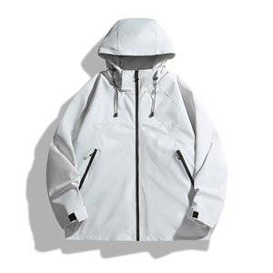 Logo personnalisé charge extérieure vêtements à coque souple veste pour hommes 2025 printemps automne nouveaux vêtements de sport coupe-vent et éclaboussures d'eau - Product Image 2