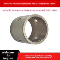 Accessoires de forage hydraulique pour foreuse à roche Montabert HC109, manchon de guidage en cuivre TSJF-86511490, équipement de forage