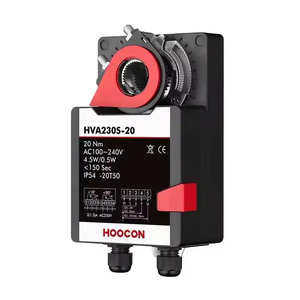 Actionneur de registre rotatif HOOCON HVA24S-20 20NM 24V pour climatisation avec commande 2-SPDT et 2/3 points - Product Image 6