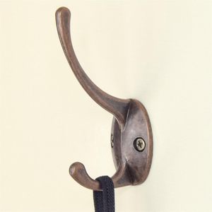 TOMU mural Antique Bronze crochets en alliage de Zinc salle de bain salon patères arrière de la porte vis Installation - Product Image 1