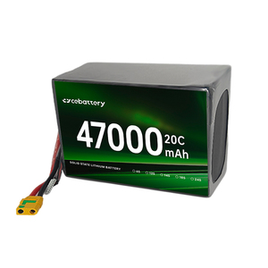 แบตเตอรี่ลิเธียมไอออนแบบโซลิดสเตท ชาร์จได้ 47000mAh 6S 12S 18S 24S สำหรับโดรนส่งของ กระแสไฟสูง 10163233-66000mah 47000 - Product Image 6