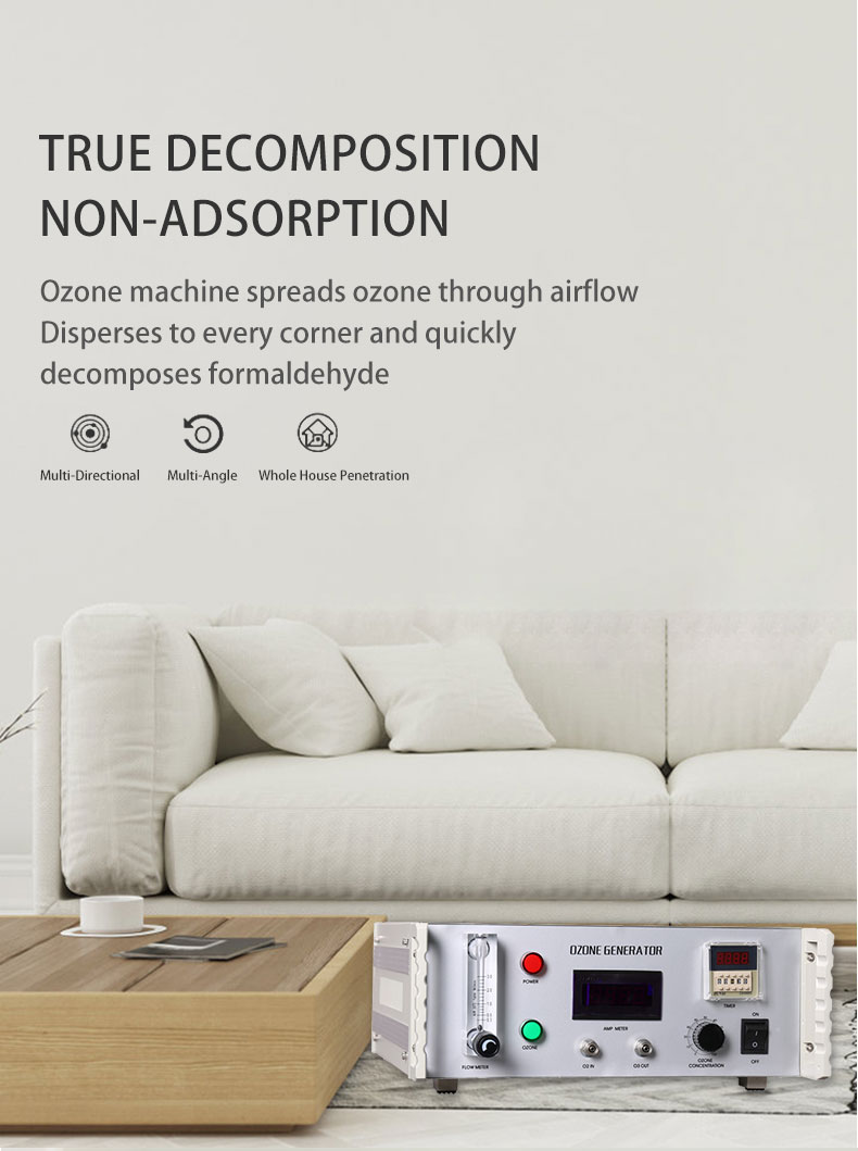 Máy tạo ozone chuyên dụng trong phòng thí nghiệm chuyên nghiệp với đồng hồ đo lưu lượng 9