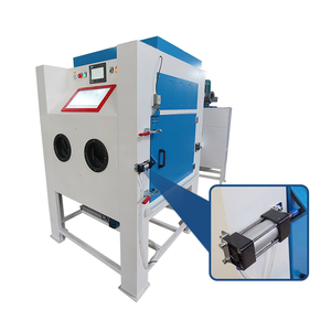 Automatic Turntable <b>Sandblast</b> Machine Blasting Cabinet with Safety Interlock System - Product Image 2