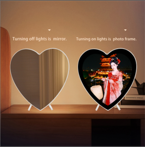 Cadre photo LED en plastique effet miroir magique, style <span class=keywords><strong>Art</strong></span> Déco, motif nature morte mobile, impression d'<span class=keywords><strong>art</strong></span> mural encadrée - Product Image 6