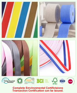 Tùy chỉnh in Jacquard cạnh ràng buộc băng nhiều màu xử lý thiên vị ràng buộc cho túi hàng may mặc giày-bền nylon bông vải - Product Image 3