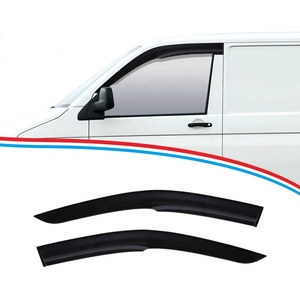 TXR voiture accessoires fenêtre pare-pluie déflecteur pour Volkswagen Transporter T5 T6 T7 <span class=keywords><strong>Caddy</strong></span> <span class=keywords><strong>VAN</strong></span> - Product Image 2