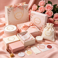 Emballage cadeau personnalisé de qualité supérieure, recyclable, respectueux de l'environnement, pour les cadeaux d'anniversaire, les événements e-commerce et les entreprises