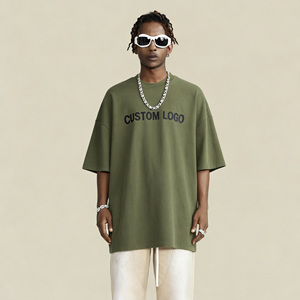 Camiseta Unisex de Alta Calidad, 100% Algodón, Tejido de Punto, Manga Corta, Talla Grande, con Logotipo Personalizado y Cuello Redondo para Hombre - Product Image 2