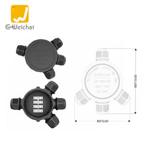 Boîtier <span class=keywords><strong>de</strong></span> jonction étanche IP68 E-Weichat 4T pour câblage extérieur, éclairage public et applications sous-marines – Boîtier plastique extérieur - Product Image 2