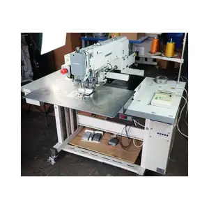 used mitsubishi PLK-G2516 medium Electronic pattern sewing machine Sewing area 250x160mm Double vertical half turn