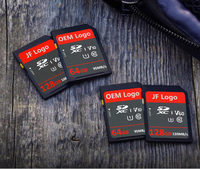 JF-tarjeta de memoria SD para cámara, 32GB, 64GB, 128GB, 256GB, MB/s hasta 95, Flash UHS-I/U3, C10, V10, 4K, UHD