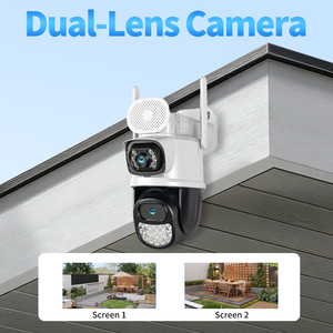 Cámara de Seguridad 4G con Flujo Libre, Luz Negra, CMOS de 3MP, Vista de 360°, IP66 Impermeable, Visión Nocturna, Alarma por Voz, Monitoreo Remoto Móvil, Tarjeta TF - Product Image 4