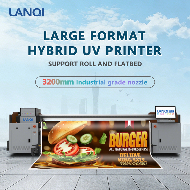 Konica Print Head Industrial Grade High Speed UV Digital Belt Printer High Precision 3300mm Wide Format Digital Printing Machine