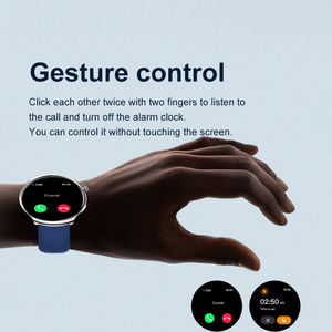 Z93สมาร์ทวอทช์ควบคุมท่าทาง AMOLED reloj อัจฉริยะแอนดรอยด์มอนเทรส Z93อัจฉริยะสำหรับผู้ชายและผู้หญิง - Product Image 2