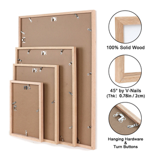 8x8 10x10 12x12 <span class=keywords><strong>Cadre</strong></span> photo carré <span class=keywords><strong>Cadre</strong></span> photo moderne en bois massif avec tapis blanc plexiglas Tenture murale Décoration Cadeaux - Product Image 5