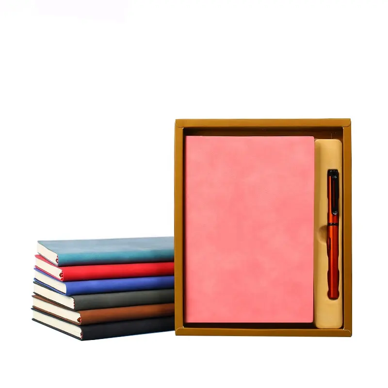 Coffret cadeau A5 pour carnet et stylo