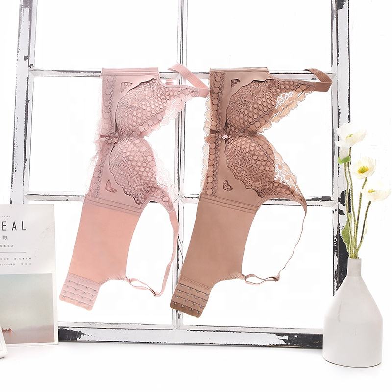 Wholesale Lace Bra Set New Beauty Back Lingerie Set Breathable Floral Seamless Sexy Bra Set