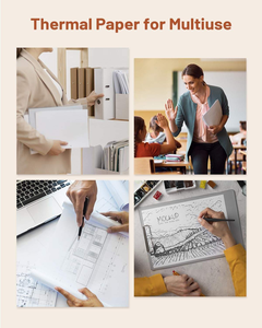 <span class=keywords><strong>Papier</strong></span> thermique A4 à séchage <span class=keywords><strong>rapide</strong></span>, <span class=keywords><strong>sans</strong></span> BPA, imperméable et résistant à l'huile, pour imprimante thermique A4 - Product Image 5