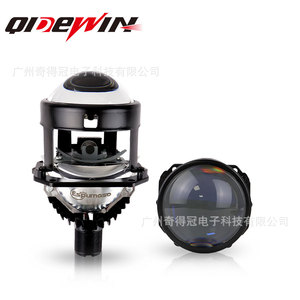 K112 <b>Projector</b> Headlights High Power Led Automotive Dual Beam With Blue Film Ip67 Waterproof For Car <b>Lighting</b> - Product Image 4