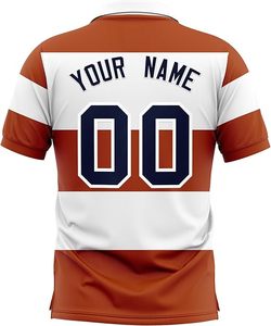 Chemises polo rayées personnalisées en sublimation pour hommes, vêtements d'équipe, séchage rapide, respirant, maillot d'entraînement, conception OEM, personnalisez votre propre logo, nom de l'équipe - Product Image 2