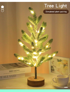 Lampadaire d'intérieur blanc chaud de sapin de Noël de <span class=keywords><strong>LED</strong></span> IP44 évalué pour l'éclairage décoratif de partie et de Tableau - Product Image 2