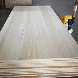 चीन निर्माता कीमत बिक्री ठोस लकड़ी बोर्ड Paulownia