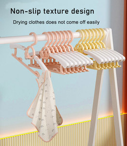<span class=keywords><strong>Cintre</strong></span> pour enfants multifonctionnel ménage en plastique antidérapant bébé bébé soleil <span class=keywords><strong>Pro</strong></span> <span class=keywords><strong>cintre</strong></span> rétractable cintres pour enfants - Product Image 6