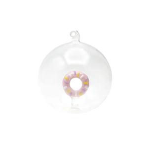 Pendentifs boule de <span class=keywords><strong>verre</strong></span> de Noël personnalisés en gros suspendus ornements boule de <span class=keywords><strong>verre</strong></span> pour la fête - Product Image 2
