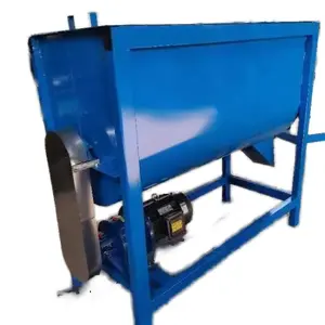 Machine verticale de traitement d'aliments pour animaux 2024R avec broyeur d'épis de maïs et mélangeur pour le broyage et le mélange d'aliments pour animaux