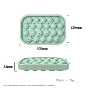 Đông Lạnh Hộ Gia Đình Cấp Thực Phẩm Hình Cầu Silicone <span class=keywords><strong>Ice</strong></span> <span class=keywords><strong>Cube</strong></span> Khuôn Bền Vững <span class=keywords><strong>Ice</strong></span> Hockey <span class=keywords><strong>Ice</strong></span> Hộp Cho Whisky Lưu Trữ - Product Image 5