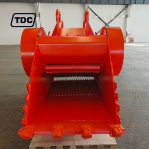 Broyeur de seau de broyeur de pierre de vente de <span class=keywords><strong>prix</strong></span> usine de TDC pour le seau de broyeur d'excavatrice - Product Image 6