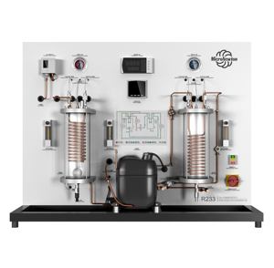 Banc d'expérience de réfrigération de Compression de vapeur en gros de haute qualité banc de démonstration d'équipement d'essai éducatif - Product Image 1