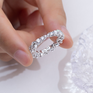 <b>Fine</b> <b>Ring</b> Jewelry MSR-1987 14k Gold Engagement Eternity <b>Ring</b> Lab Grown Diamond <b>Ring</b> - Product Image 2