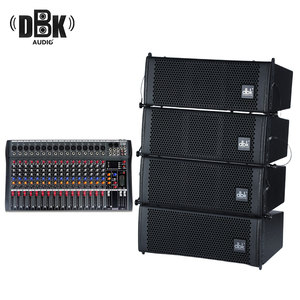 Altavoces dobles de matriz de línea de rango completo de 5 pulgadas con sistema PA profesional de bocina de imán de neodimio completo para escenario - Product Image 1