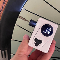 Mini Portable Electric Bike Pump Digital Gauge 150PSI Max Presta Valve Auto-Stop Fast Inflation Bicycle air Pump