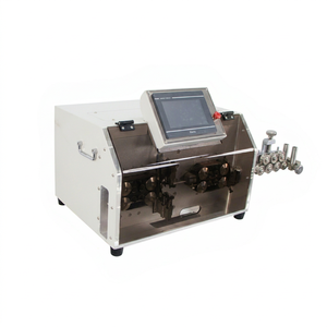 Prix Usine Sinrad HW-8030 Machine Automatique Personnalisable pour Découpe, Dénudage et Épluchage de Câbles de 16 mm de Diamètre avec Écran Tactile 7 Pouces - Product Image 1