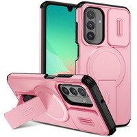 Étui de téléphone à chargement magnétique pour Samsung Galaxy S26 Ultra, coque de protection anti-chute avec fenêtre coulissante pour Galaxy A16 S25 S24