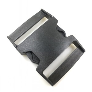 Hebilla de cierre automático de 6 cm, hebilla de plástico para cinturones y ajuste de cintura, color negro - Product Image 2