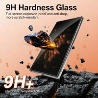 Protection d'écran de confidentialité Yongpoly 9H ESD 0,18 mm sans bordure, verre trempé mat anti-espion pour Samsung S25 Ultra S24 Plus S26