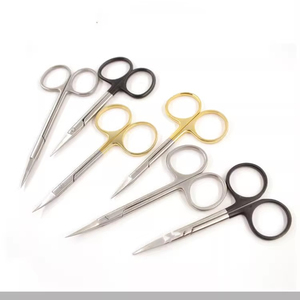 נירוסטה ניתוח פלסטי עם ידית זהב - Product Image 1