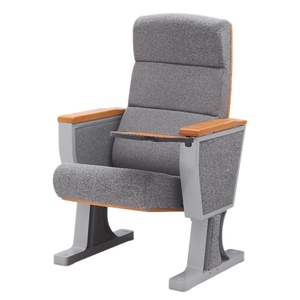 Gran oferta, sillas de auditorio personalizadas con mesas de bandeja, muebles de teatro, teatro, iglesia, cine - Product Image 4