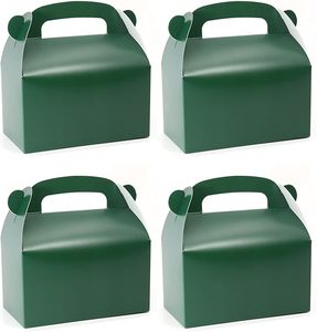 Carpetas de papel Kraft desechables ecológicas con asas para el envasado de alimentos y la decoración de fiestas - Product Image 5