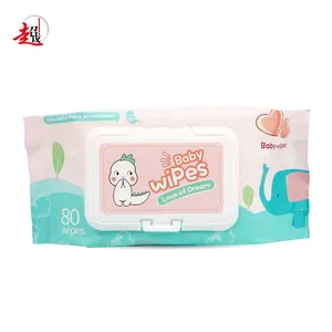 Wholesales Customized free sample organic wet towel , water cleaning baby wet wipes tissue