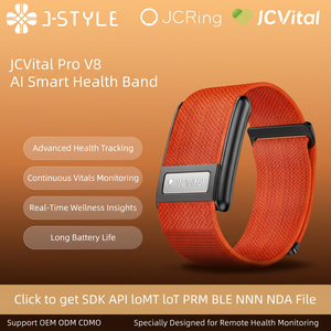 Reloj Inteligente JCVital V8 SDK APL OEM ODM con Pulsera para Mujer, Salud Reproductiva, Gestión del Ciclo Menstrual y del Embarazo, OEM CE FCC Rohs - Product Image 1