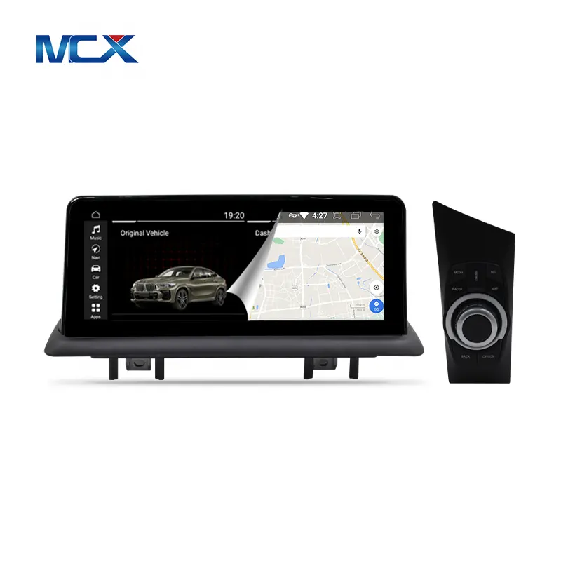 बड़ा स्क्रीन carplay 10.25 इंच 8 कोर 4G एंड्रॉयड 10 नेविगेशन जीपीएस कार वीडियो Autoradio के लिए बीएमडब्ल्यू 1 श्रृंखला e87 सहायक उपकरण