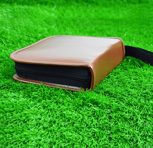Golf <b>tool</b> <b>kit</b>, golf accessory <b>kit</b>, easy to carry, multifunctional, large capacity storage leather <b>bag</b> (accessories not included) - Product Image 4
