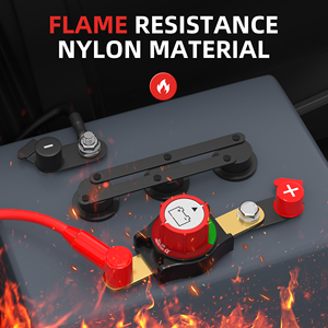 Interruttore Master Batteria 275A Bipolare 48V Impermeabile, Interruttore di Disconnessione Batteria DC 48 Volt, Isolatore Batteria Auto, Camper, Marino - Product Image 5